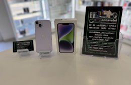 iPhone 14 128GB Lila Független Újszerű/1-3 hónap gar./Akku 86%/p3687