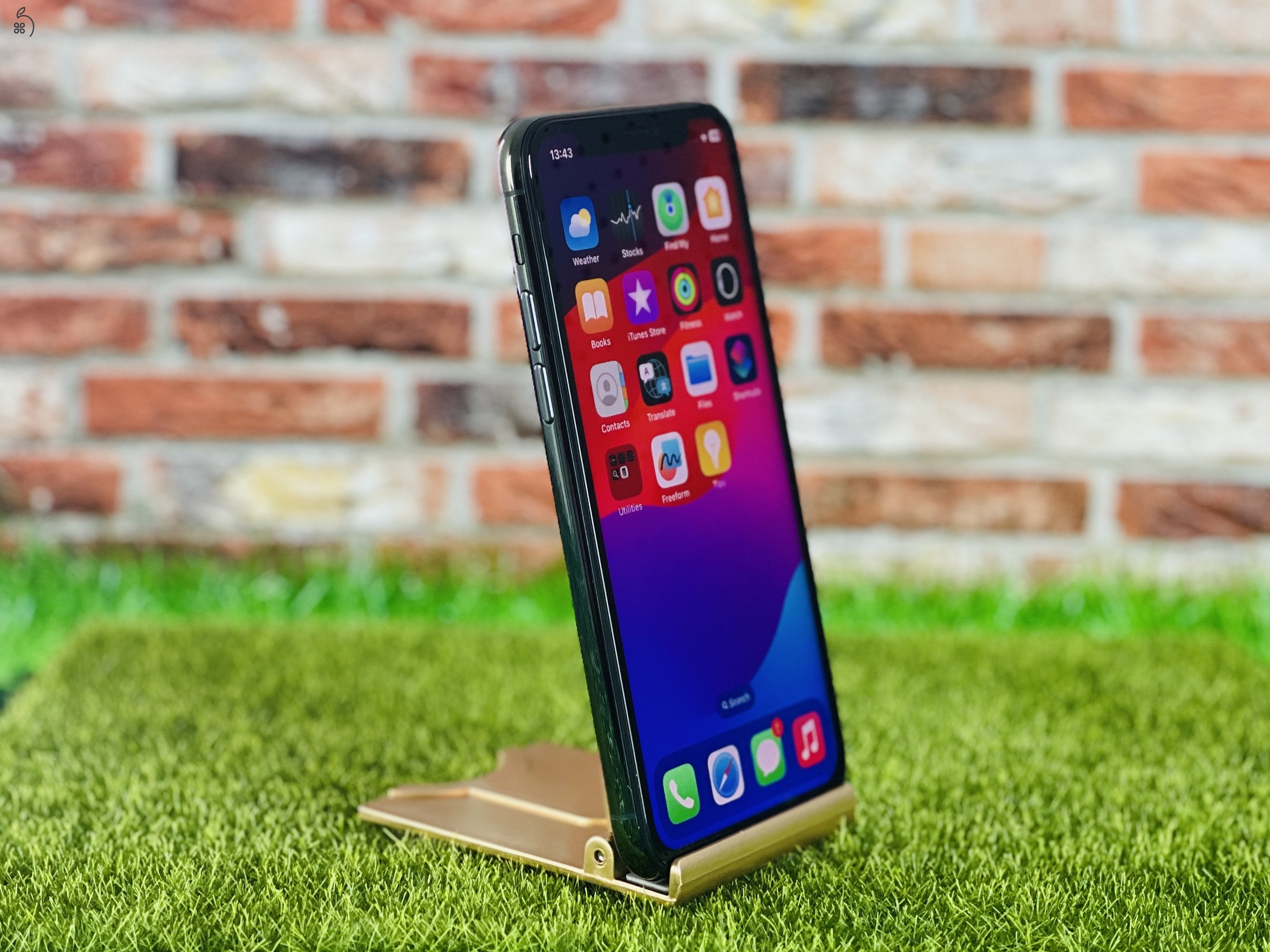 iPhone 11 Pro 64 GB Midnight Green szép állapotú - 12 HÓ GARANCIA - 1673