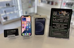 iPhone 12 64GB Független Mint Az Új/1-3 hónap gar./Akku 91%/p3688/