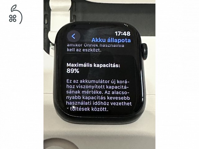 Apple Watch Series 8, 45mm, GPS, Istyle vásárlás, garanciával!