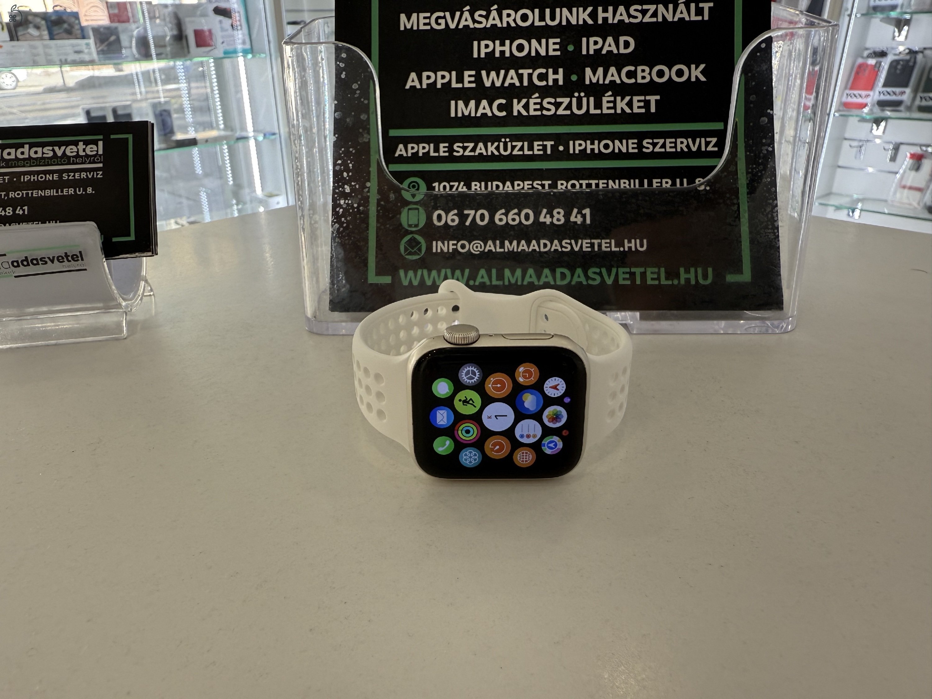 Apple Watch SE 2022 2GEN. 41mm Használt/1 hónap gar./Akku 91%/p3690