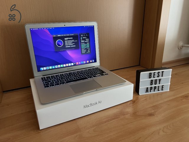 2015 MacBook Air 13 / i5 1.6 GHz / 8GB / 128GB SSD / 97% Aksi / Korrekt Áron Eladó ! ! !