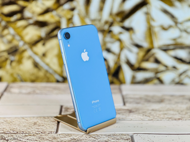 Eladó iPhone XR 64 GB Blue szép állapotú - 12 HÓ GARANCIA