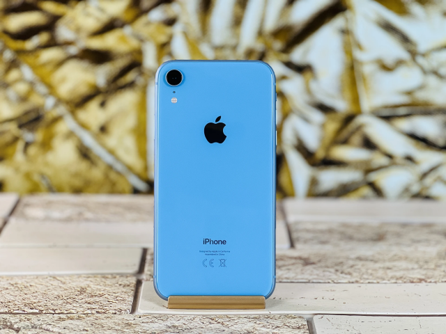 Eladó iPhone XR 64 GB Blue szép állapotú - 12 HÓ GARANCIA