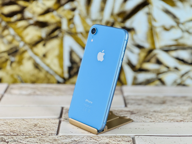 Eladó iPhone XR 64 GB Blue szép állapotú - 12 HÓ GARANCIA