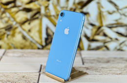 Eladó iPhone XR 64 GB Blue szép állapotú - 12 HÓ GARANCIA