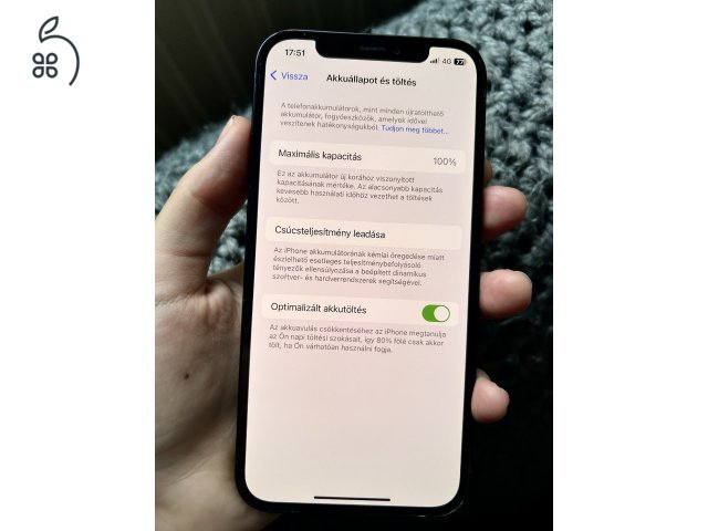 Iphone 12 64 GB hibás