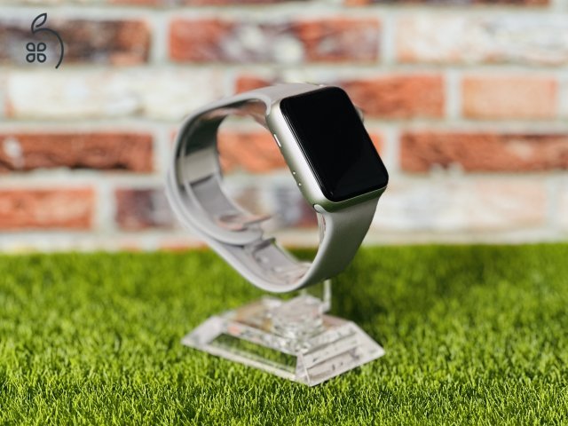 Eladó Apple Watch Series 3 S3 38mm GPS A1858 Aluminium Silver szép állapotú - 12 HÓ GARANCIA - 7214