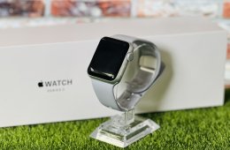 Eladó Apple Watch Series 3 S3 38mm GPS A1858 Aluminium Silver szép állapotú - 12 HÓ GARANCIA - 7214