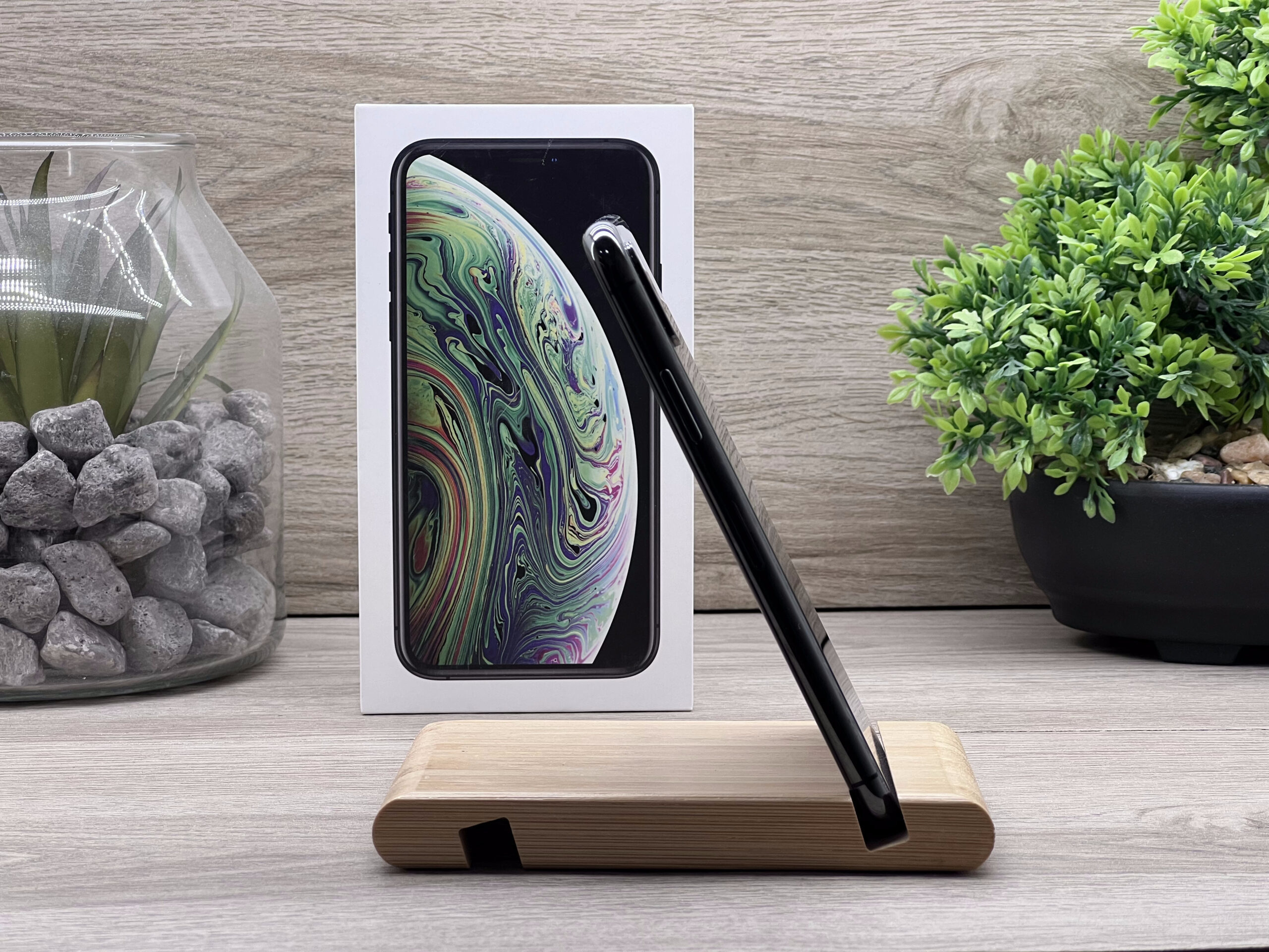 Hibátlan iPhone XS Space Gray 64GB 1 ÉV Garanciával Számlával Új aksi