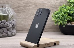 iPhone 12 Black 64GB 1 ÉV Garanciával Számlával Aksi 100%