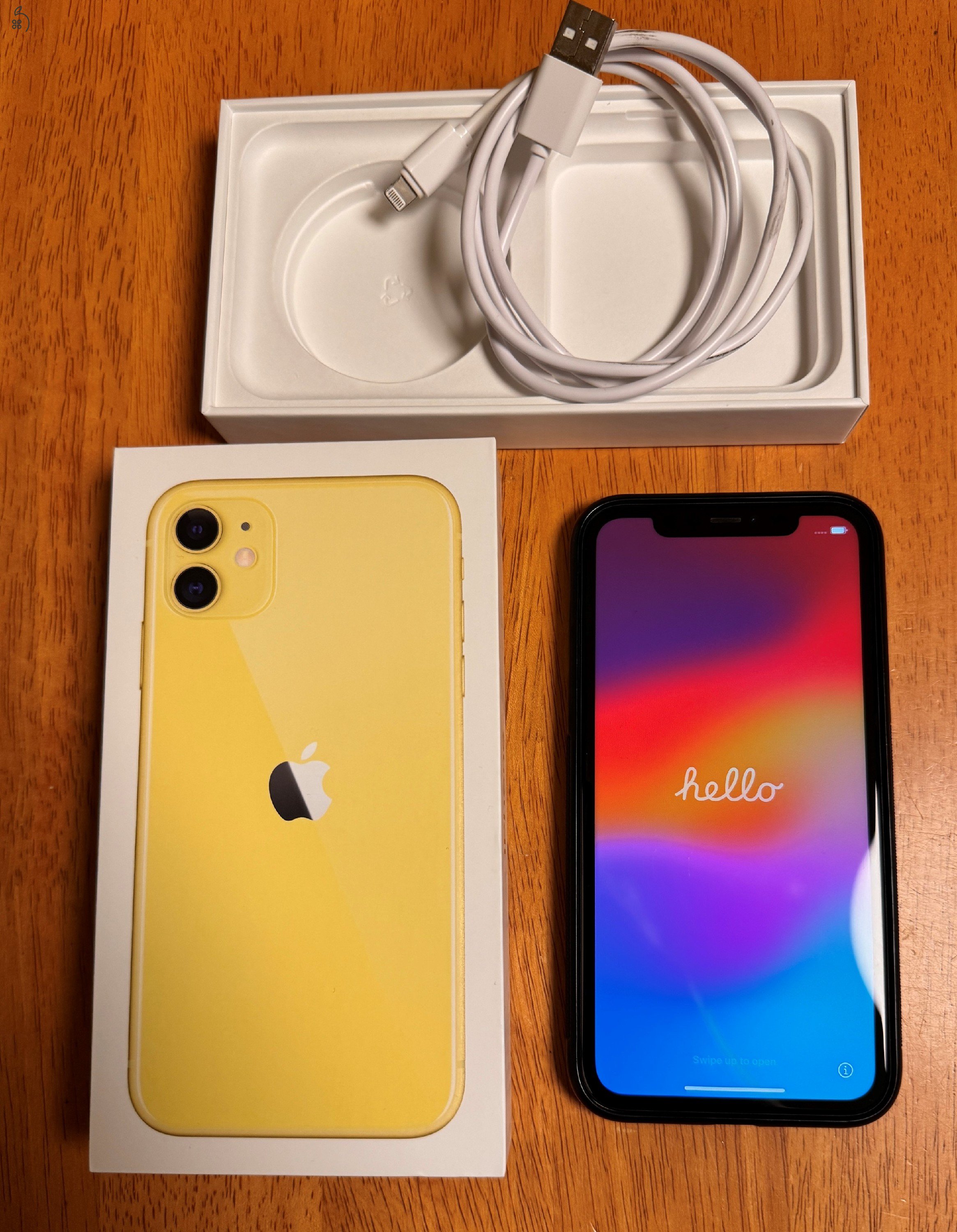 Kártyafüggetlen, sárga Apple iPhone 11 64GB eladó