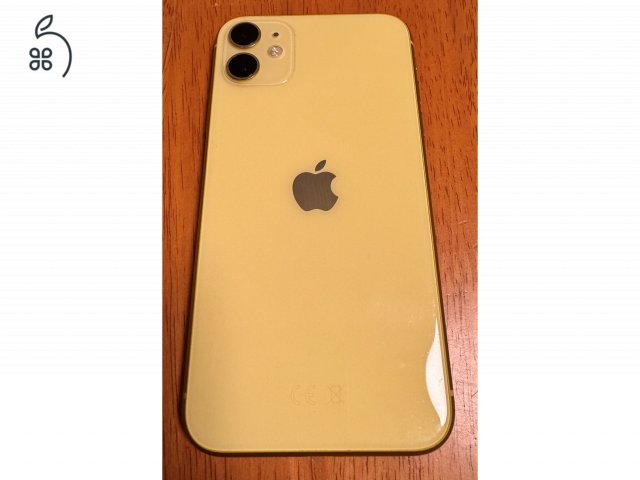 Kártyafüggetlen, sárga Apple iPhone 11 64GB eladó