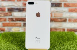 Eladó iPhone 8 Plus 64 GB Silver 100% aksi szép állapotú - 12 HÓ GARANCIA - 4363