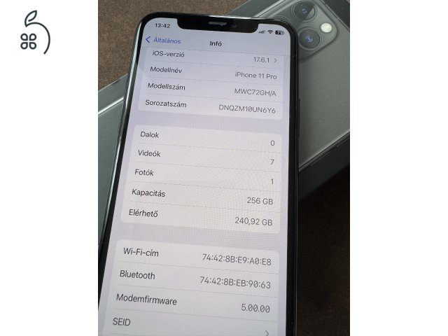 Iphone 11 pro 256 gb