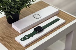 Apple Watch S7 Green 45MM 1 ÉV Garanciával Számlával