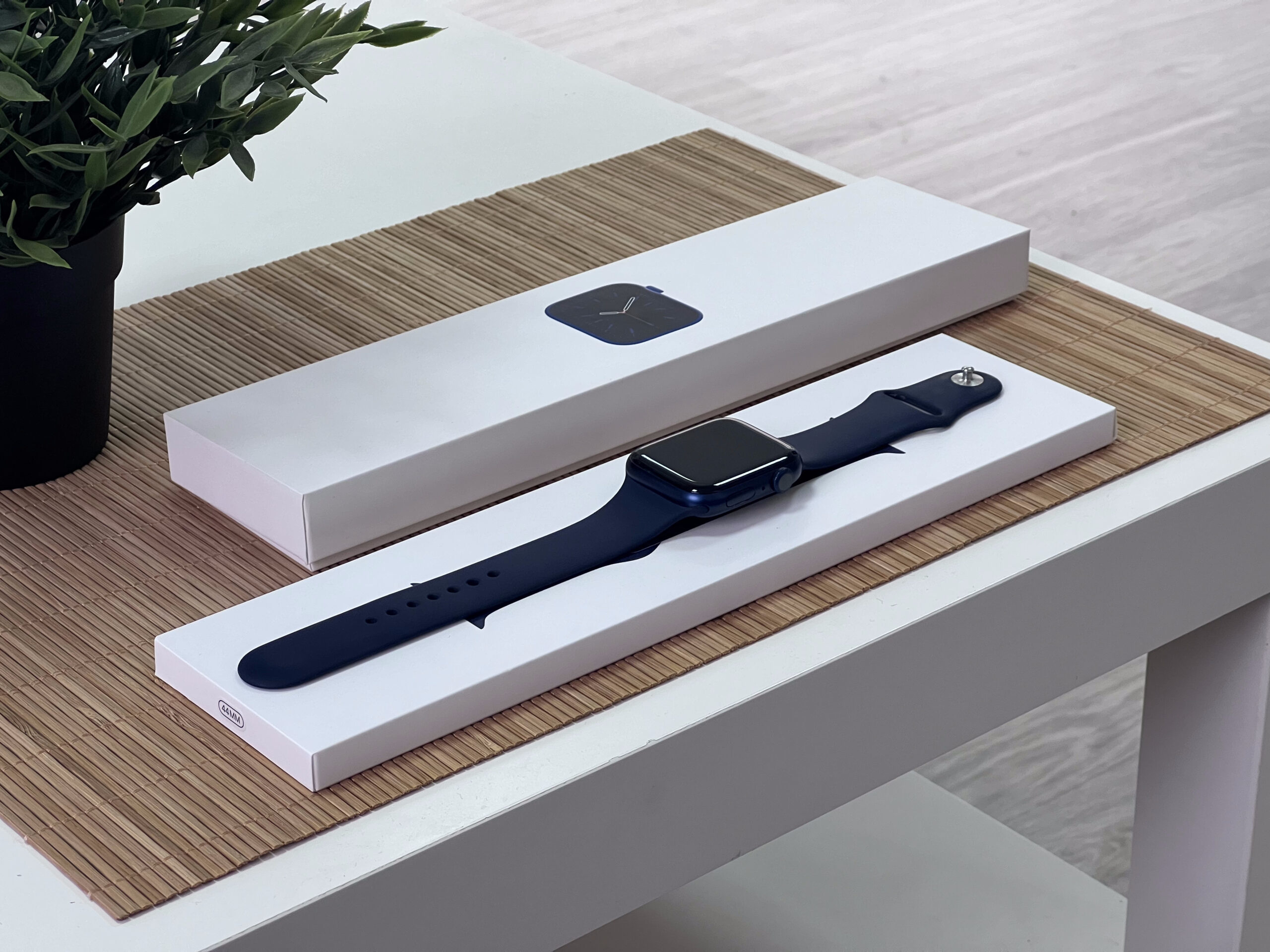 Apple Watch S6 Blue 44MM 1 ÉV Garanciával Számlával