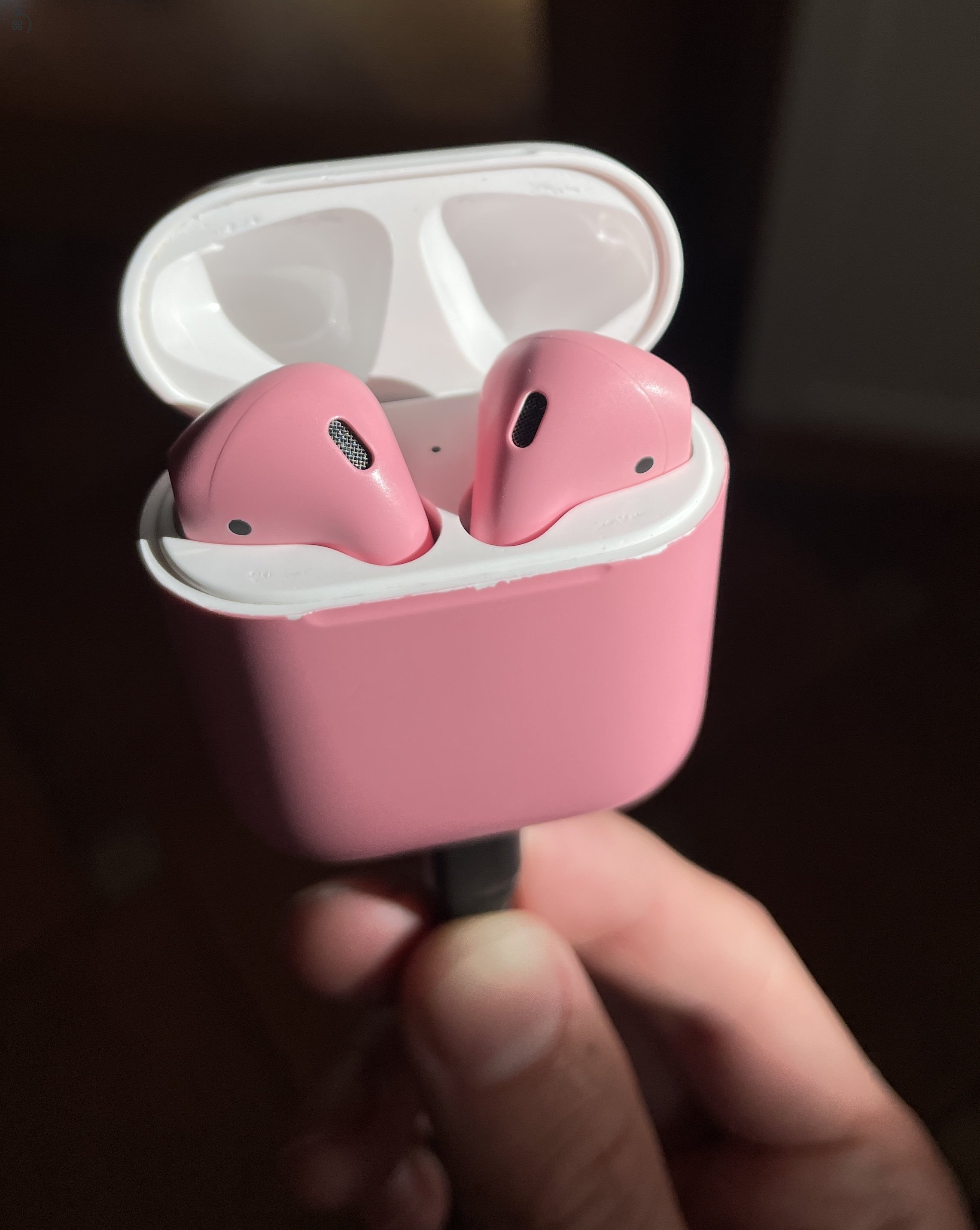 Rózsaszín Airpods 2 gen