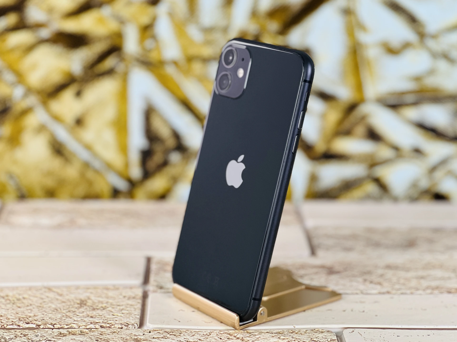  iPhone 11 64 GB Black 100% aksi szép állapotú - 12 HÓ GARANCIA