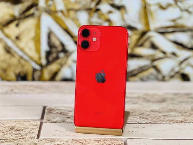 Eladó iPhone 12 Mini 64 GB PRODUCT RED 100% aksi szép állapotú - 12 HÓ GARANCIA