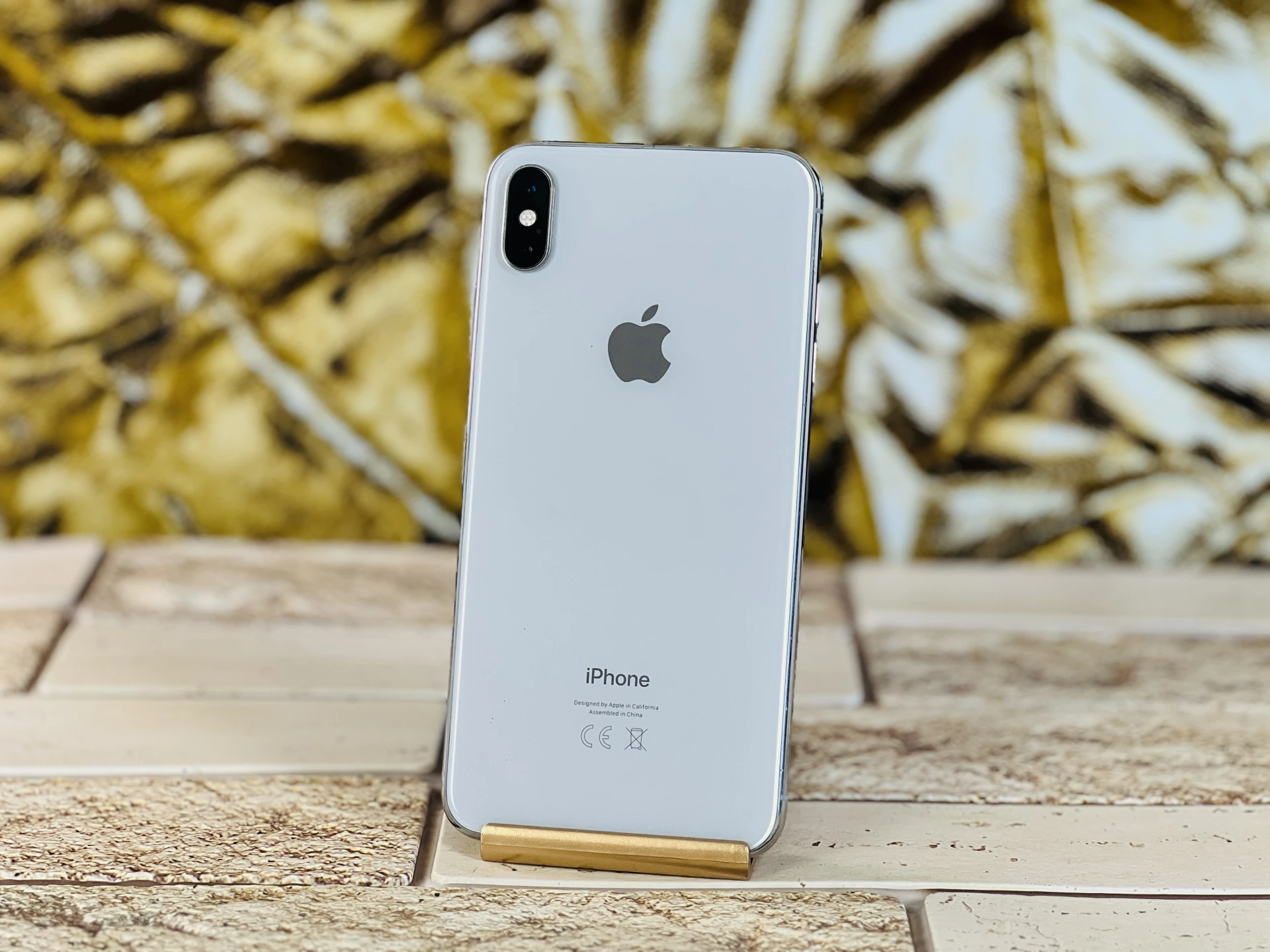  iPhone XS Max 64 GB Silver szép állapotú - 12 HÓ GARANCIA