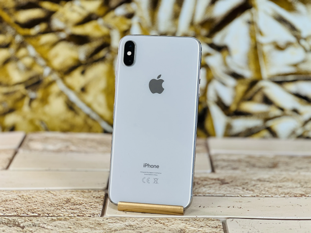 Eladó iPhone XS Max 64 GB Silver szép állapotú - 12 HÓ GARANCIA