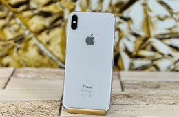 Eladó iPhone XS Max 64 GB Silver szép állapotú - 12 HÓ GARANCIA