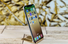 Eladó iPhone XS Max 64 GB Silver szép állapotú - 12 HÓ GARANCIA