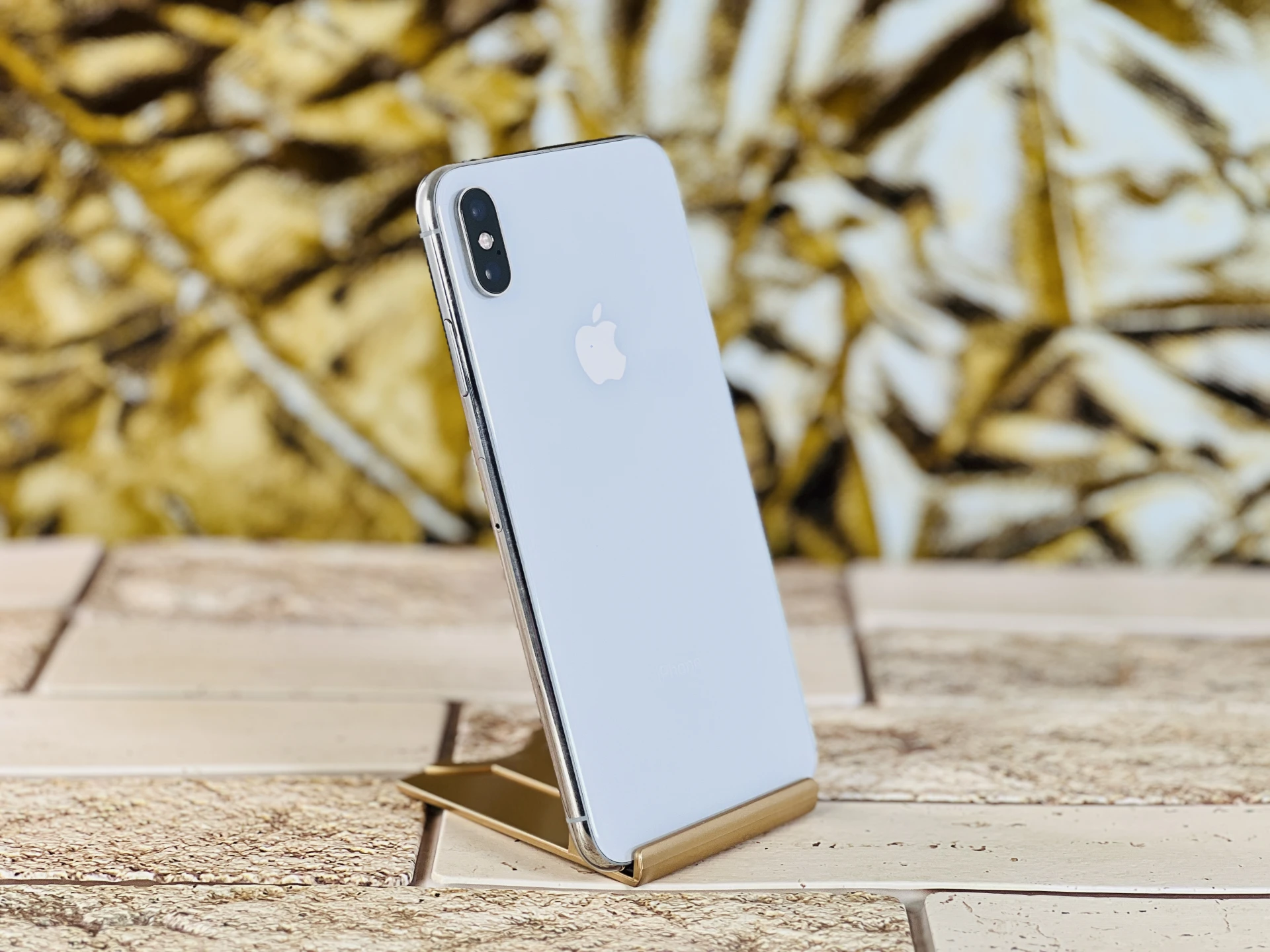 Eladó iPhone XS Max 64 GB Silver szép állapotú - 12 HÓ GARANCIA