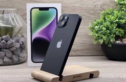 iPhone 14 Midnight 128GB 1 ÉV Garanciával Számlával Aksi 96%