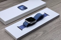 Hibátlan Apple Watch S9 Silver CEL 41MM 1 ÉV Garanciával Számlával