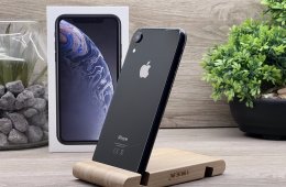 iPhone XR Black 64GB 1 ÉV Garanciával Számlával