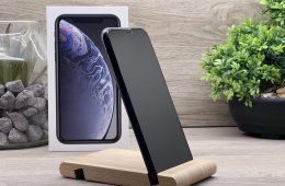 iPhone XR Black 64GB 1 ÉV Garanciával Számlával