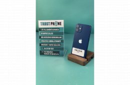 !! 1 ÉV GARANCIA !! iPhone 12 Mini Blue 64 GB – 4209 – 100% AKKU