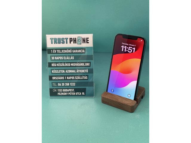 !! 1 ÉV GARANCIA !! iPhone 12 Pro Pacific Blue 256 GB – BM20447 – 100% AKKU