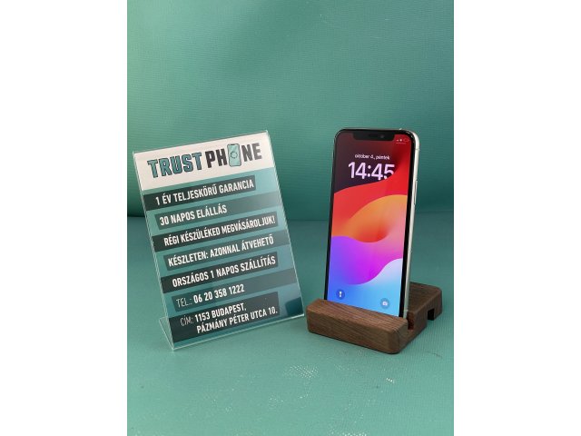 !! 1 ÉV GARANCIA !! iPhone 11 Pro Silver 64 GB – 3893 – 100% AKKU