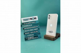 !! 1 ÉV GARANCIA !! iPhone 12 White 64 GB – BM20550 – 100% AKKU