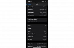Eladó iphone 15pro