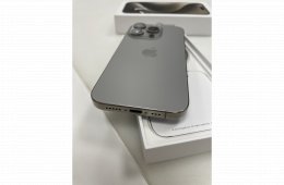 Új állapot! iPhone 15 Pro 512GB! Natural Titanium Független 93% akku! 3 Hó Gar+ Beszámítás