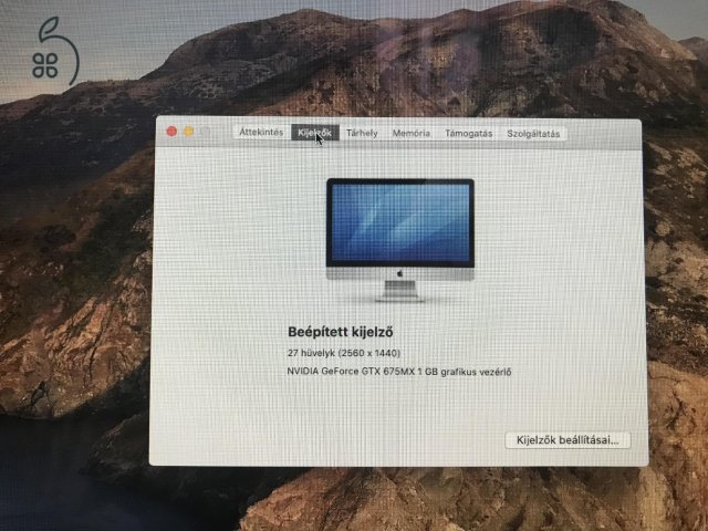 iMac 27 inch late 2012 core i5