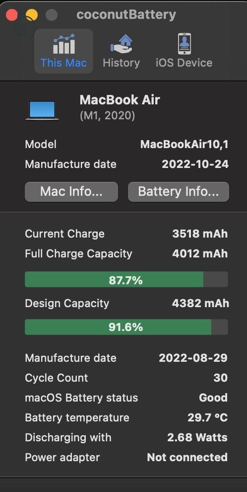 Eladó Macbook Air M1 garanciával