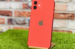 Eladó iPhone 12 64 GB PRODUCT RED 100% aksi szép állapotú - 12 HÓ GARANCIA - 174