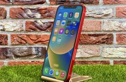 Eladó iPhone 12 64 GB PRODUCT RED 100% aksi szép állapotú - 12 HÓ GARANCIA - 174