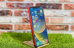 Eladó iPhone 12 64 GB PRODUCT RED 100% aksi szép állapotú - 12 HÓ GARANCIA - 174