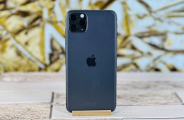  iPhone 11 Pro Max 64 GB Graphite 100% aksi szép állapotú - 12 HÓ GARANCIA