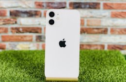 Eladó iPhone 12 Mini 128 GB White 100% aksi szép állapotú - 12 HÓ GARANCIA - 179