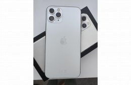  Apple iPhone 11 Pro Ezüst kártyafüggetlen 64GB - Tökéletes állapotban! 