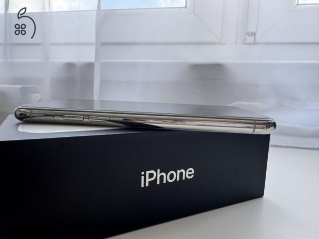  Apple iPhone 11 Pro Ezüst kártyafüggetlen 64GB - Tökéletes állapotban! 