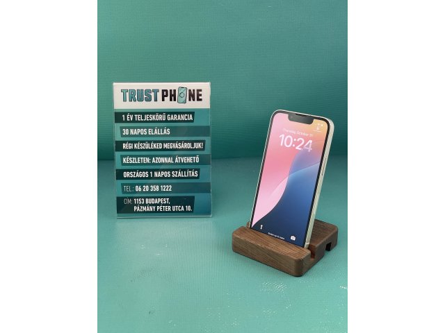 !! 1 ÉV GARANCIA !! iPhone 13 Mini Starlight 128 GB – BM20386 – 100% AKKU