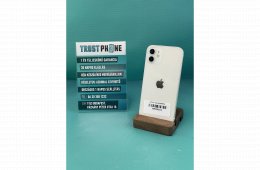 !! 1 ÉV GARANCIA !! iPhone 12 White 64 GB – BM20551 – 100% AKKU